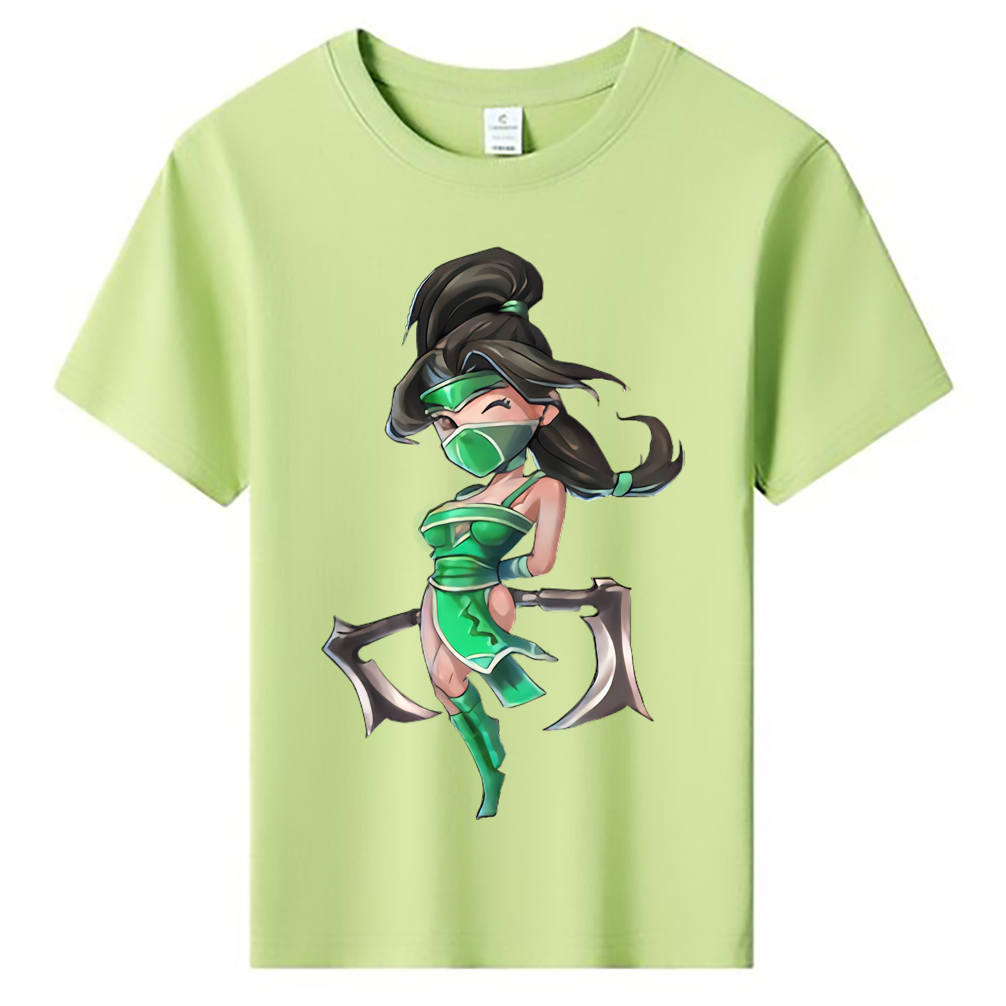 （画像用） リーグ・オブ・レジェンド League of Legends LOL 綿100％キッズTシャツ（フロントプリント）